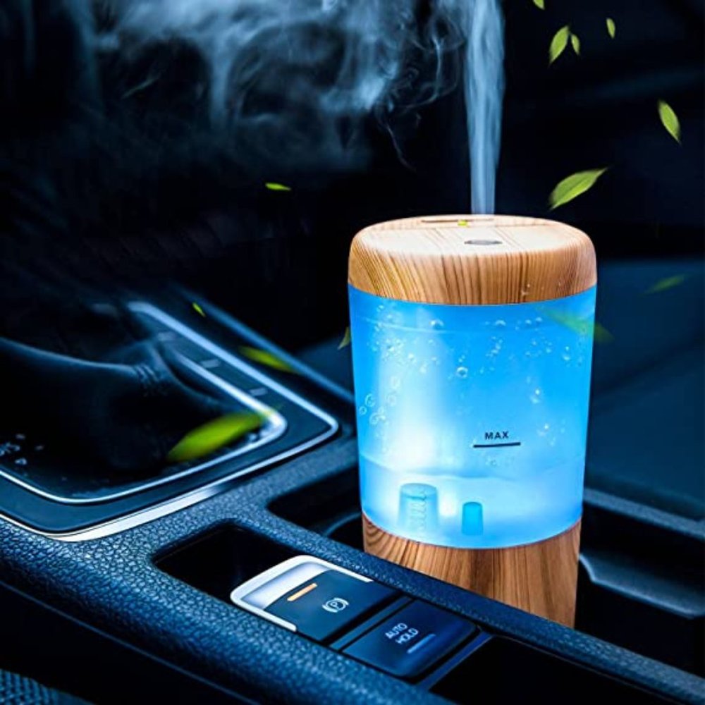 One Fire Car Diffuser Mini Humidifier,Portable Humidifiers Small Car Humidifier - Picture 2 of 6